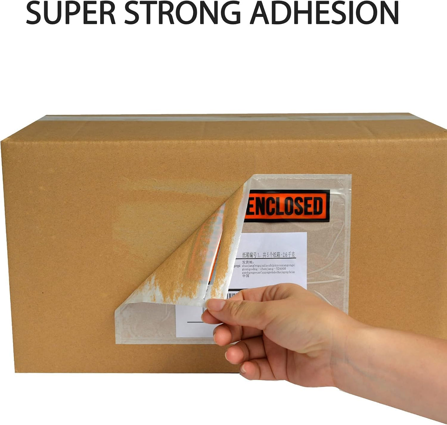 1000 PCS 4.5"x 5.5"Packing List Envelopes Packing Slip Pouches Self-Adhesive Plastic Shipping/Mailing Pouch Enclosed Bags for Packing Slips Invoice Label