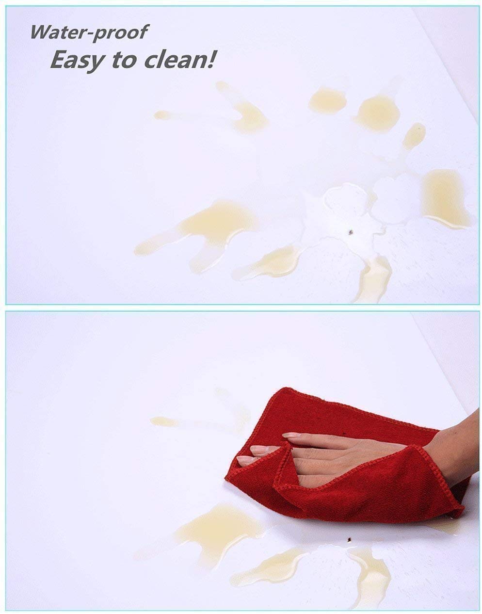 Meking 40X78in / 100X200cm PVC Backdrops 8 Color Kit for Photography, Matte Vinyl Background Seamless Photo Backdrop for Portrait Product Photography Video Studio