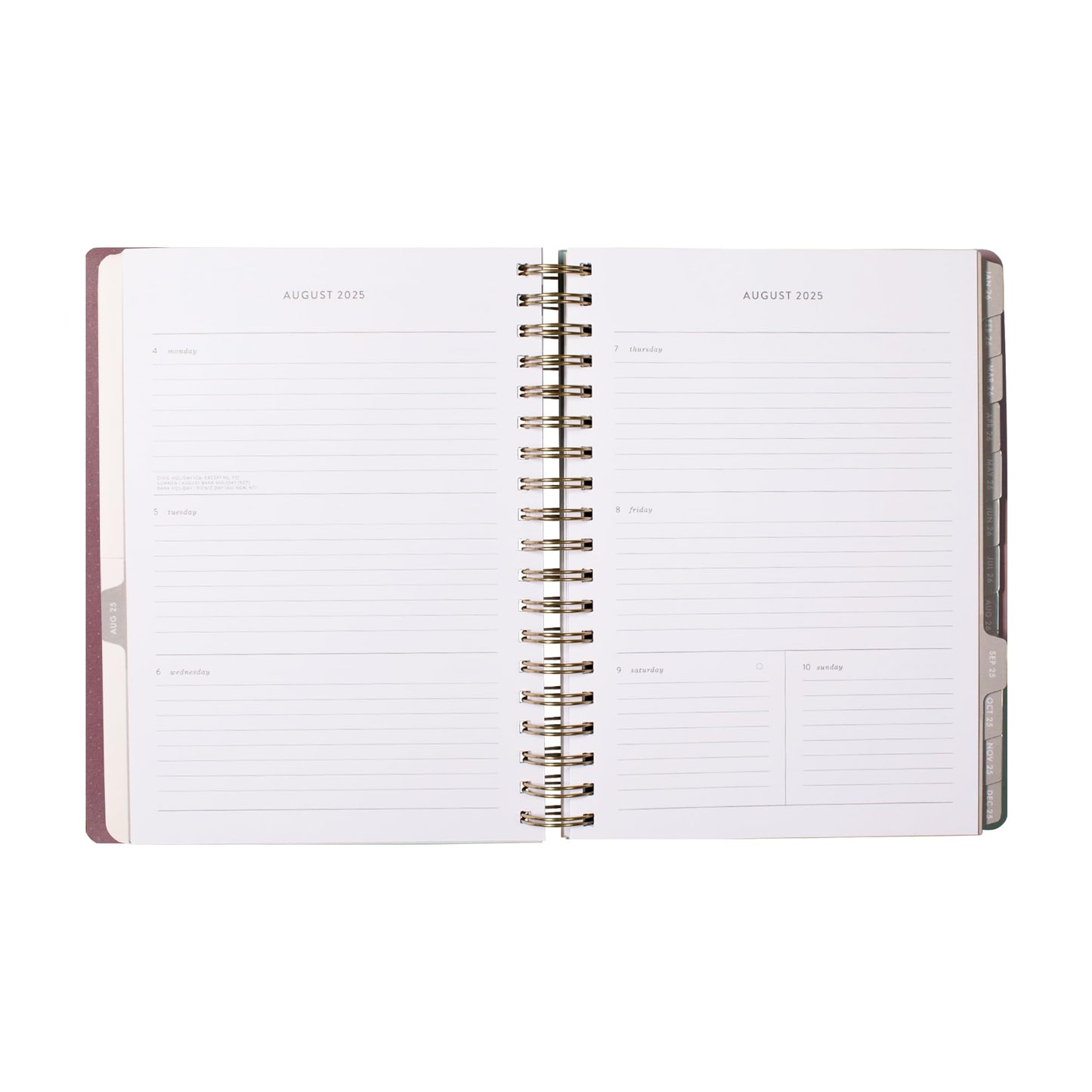 Fringe Studio 2026 Spiral Weekly Planner, Aug 2025 - Dec 2026, 17 Month, Paperback Cover, "MOODY STORYBOOK", 8"w x 10"h, 240 Pages (844PA051)