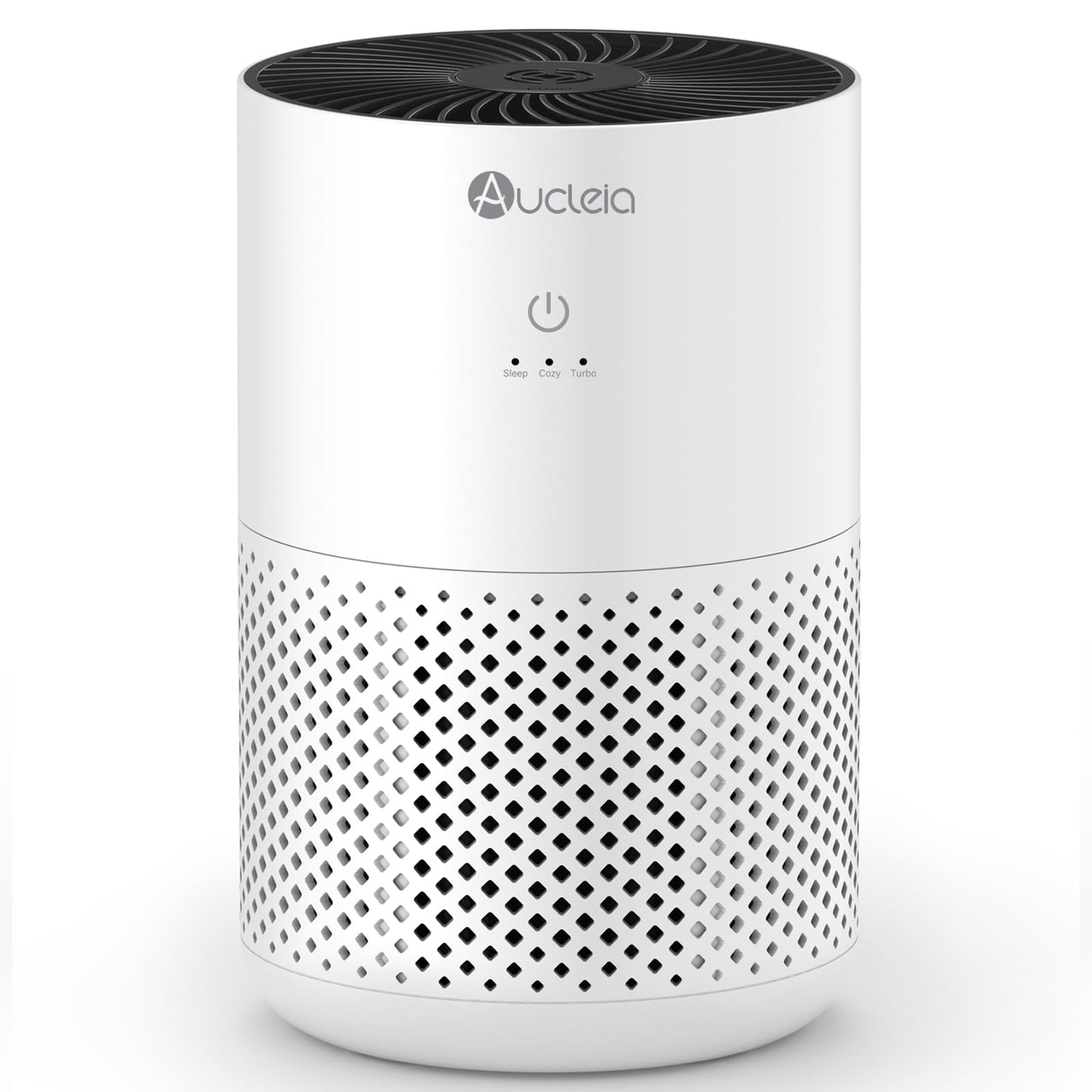 Air Purifiers for Bedroom up to 588 Ft², 20dB Bedroom Air Purifier for Small Room Removes Dust Pets Hair Smoke Odor with Aromatherapy Function (White)
