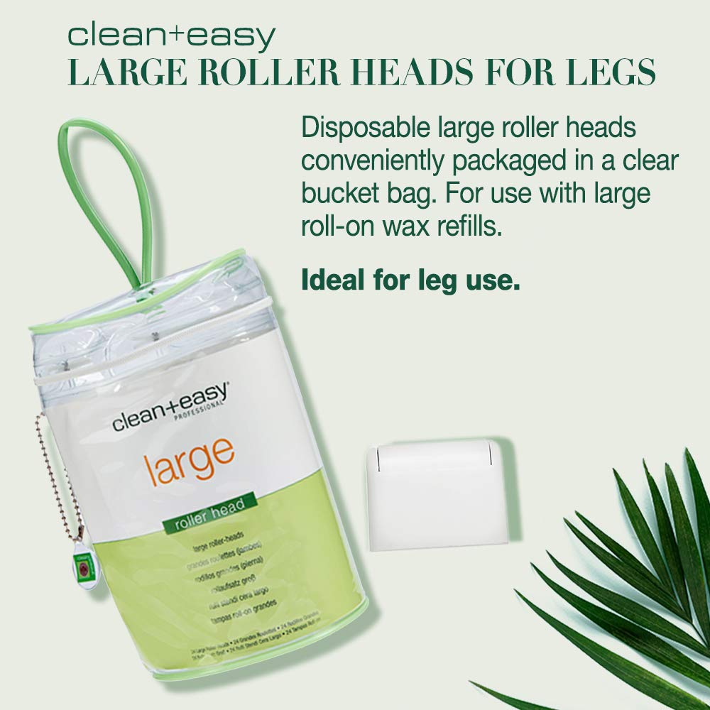 Clean + Easy C+E Roller Heads, 24pk, Time-saving and convenient for large areas, Adults (Unisex)