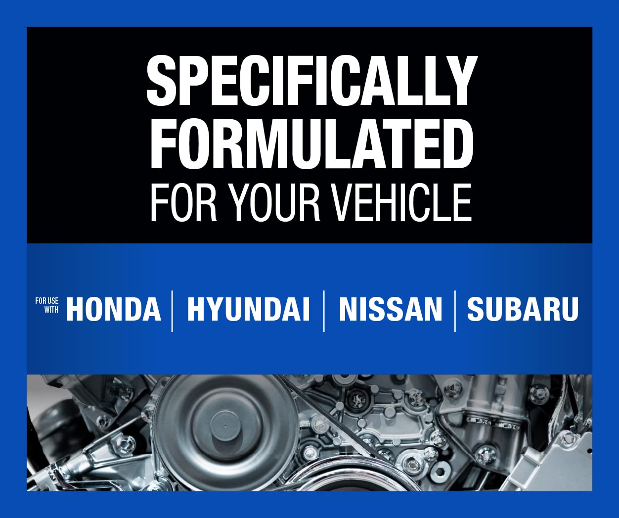 Zerex Asian Vehicle Blue Silicate and Borate Free 50/50 Prediluted Ready-to-Use Antifreeze/Coolant 1 GA