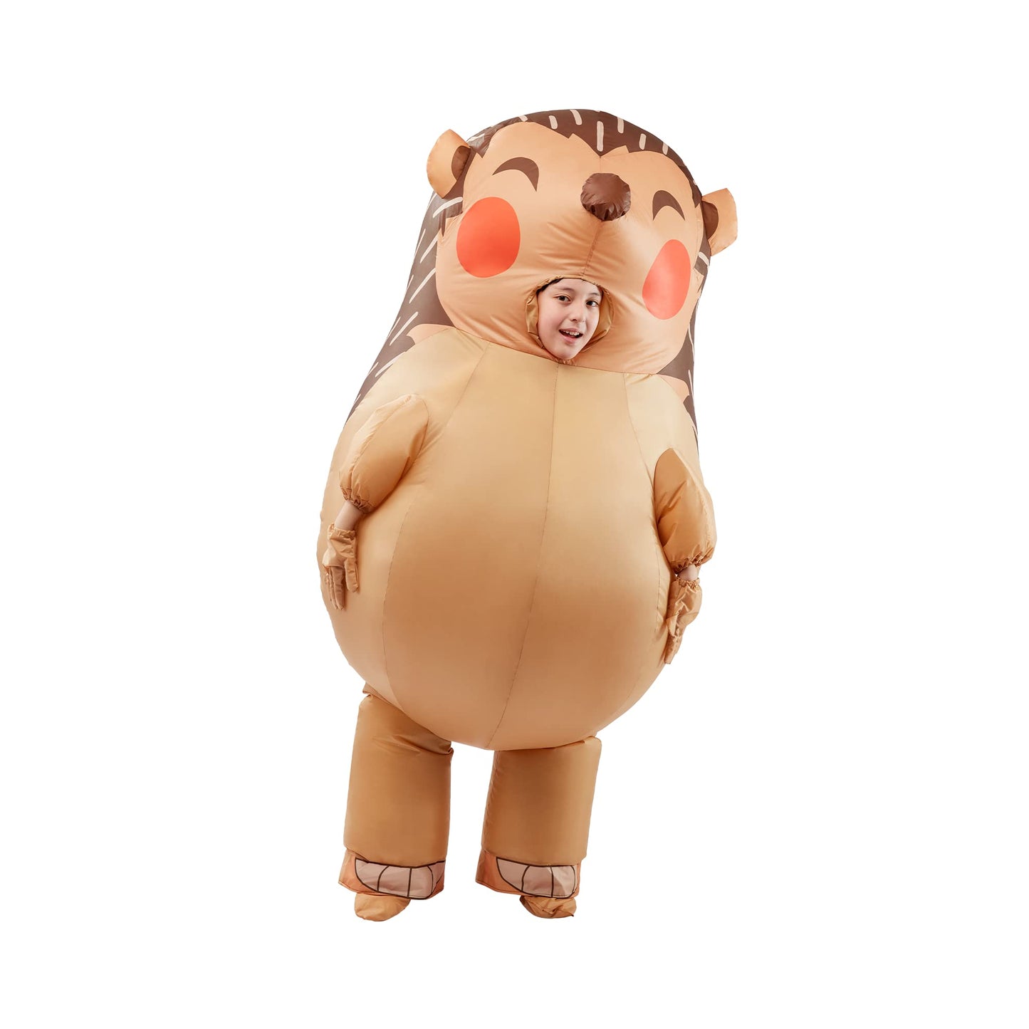 Spooktacular Creations Hedgehog Inflatable Costume for Kids, Full Body Inflatable Costume for Halloween Costumes Party