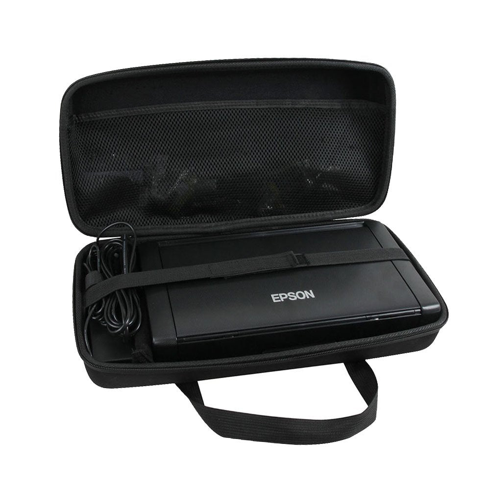 Hard EVA Travel Case for Epson Workforce WF-100 Wireless Mobile Printer by Hermitshell