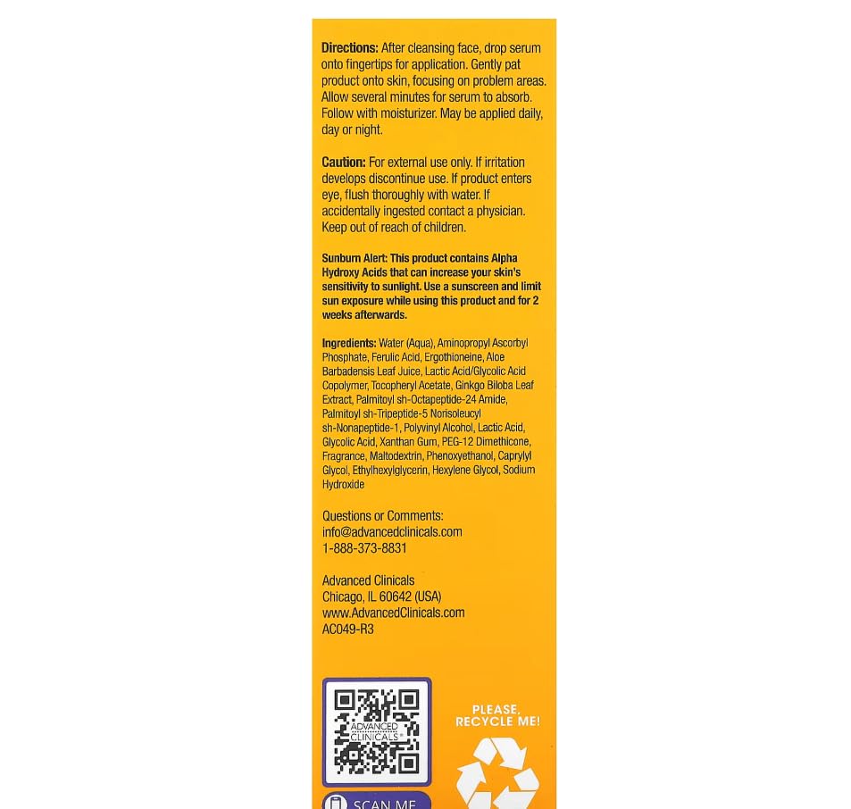 Body Care Bundle Set 2pk - Vitamin C Serum + Vitamin C Lotion