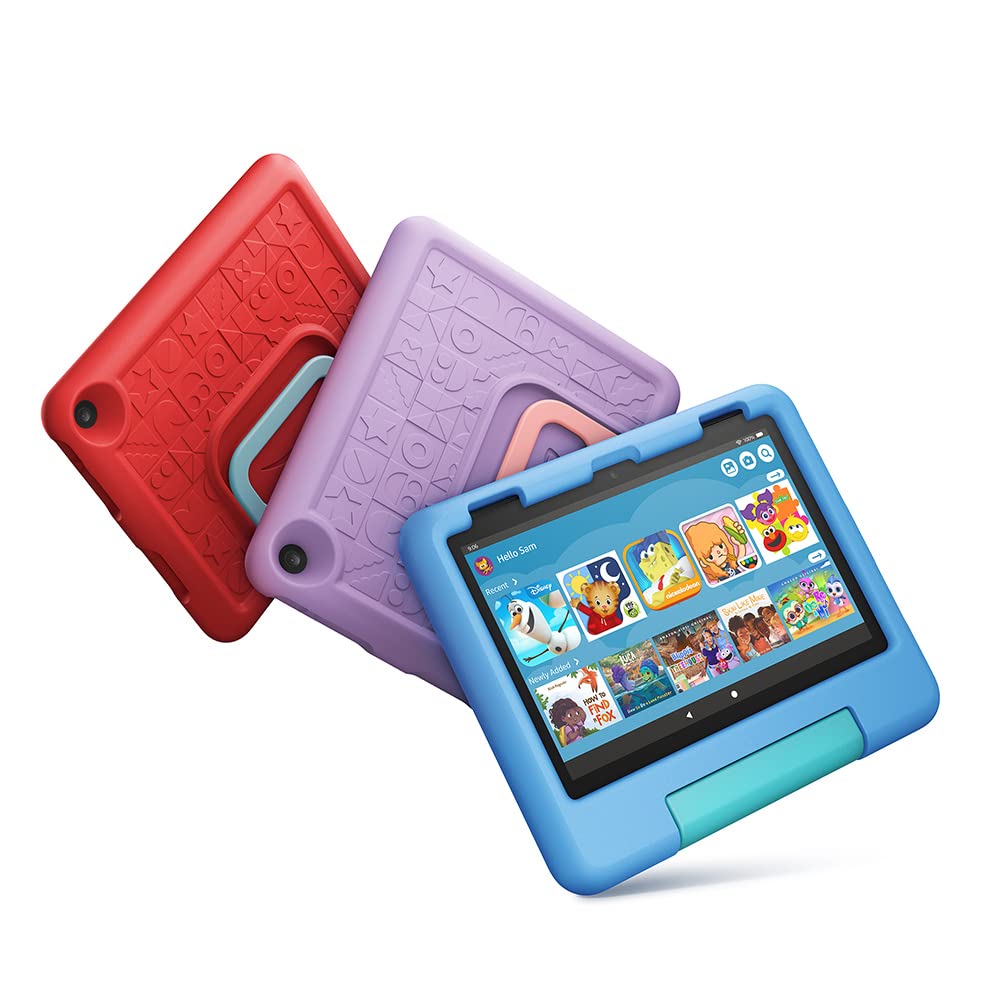 Amazon Kid-Proof Case for Fire HD 8 tablet (Only compatible with 12th generation tablet), Blue