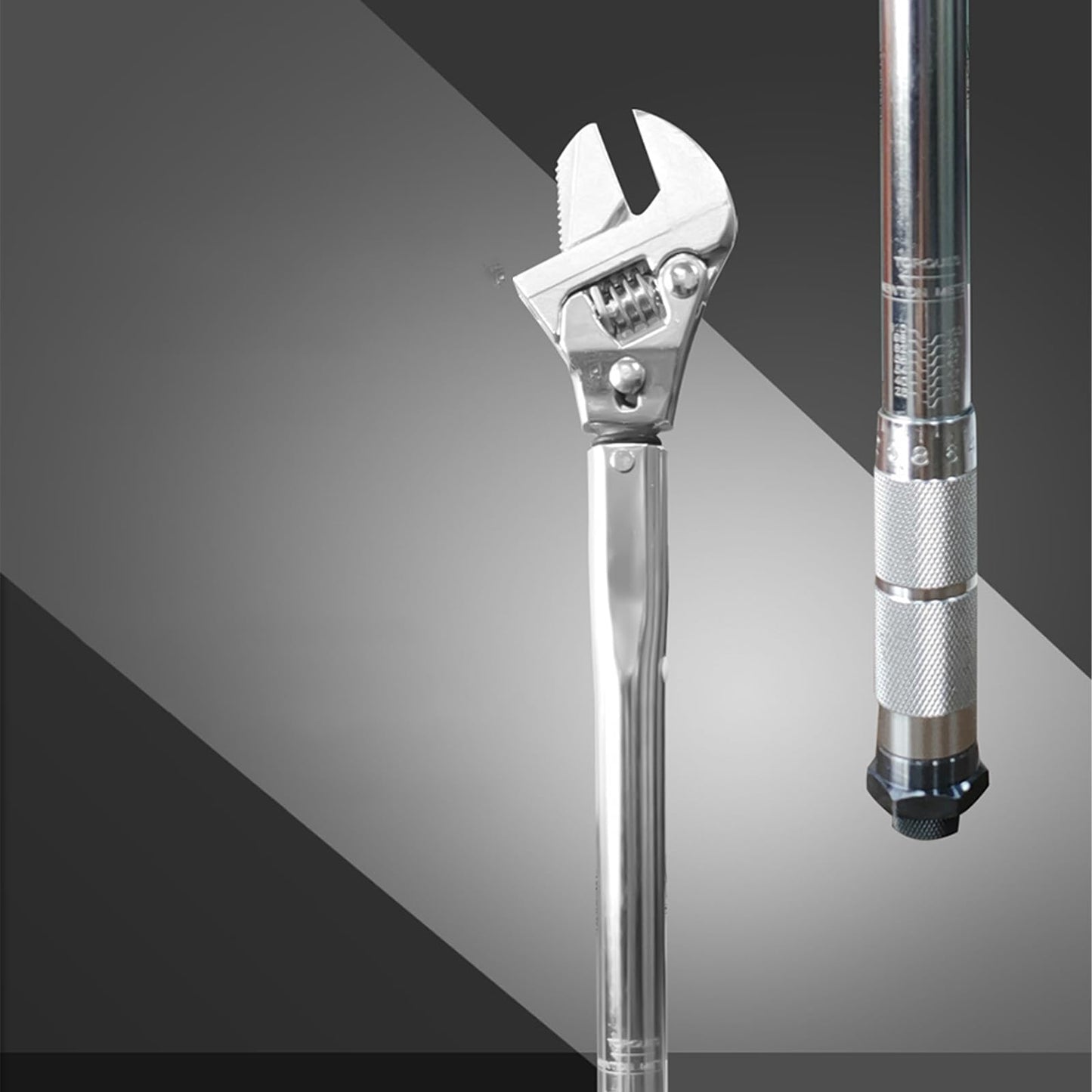 Adjustable Torque Wrench Spanner for Mini Split and Refrigeration System Heavy Duty Wrench with Quick Release 19-110NM
