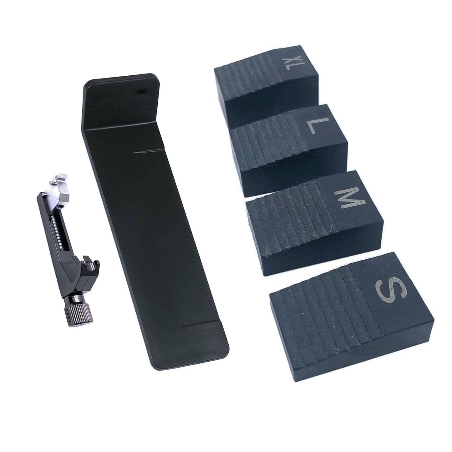 TUOREN Guitar Floating Tremolo Set Up Blocks Slider Set, Intonation Adjuster and Tremolo Bridge Shim Compatible with Floyd Rose Electric Guitar Accessories, Guitar Luthier Tool Set 1/4" - 3/4"