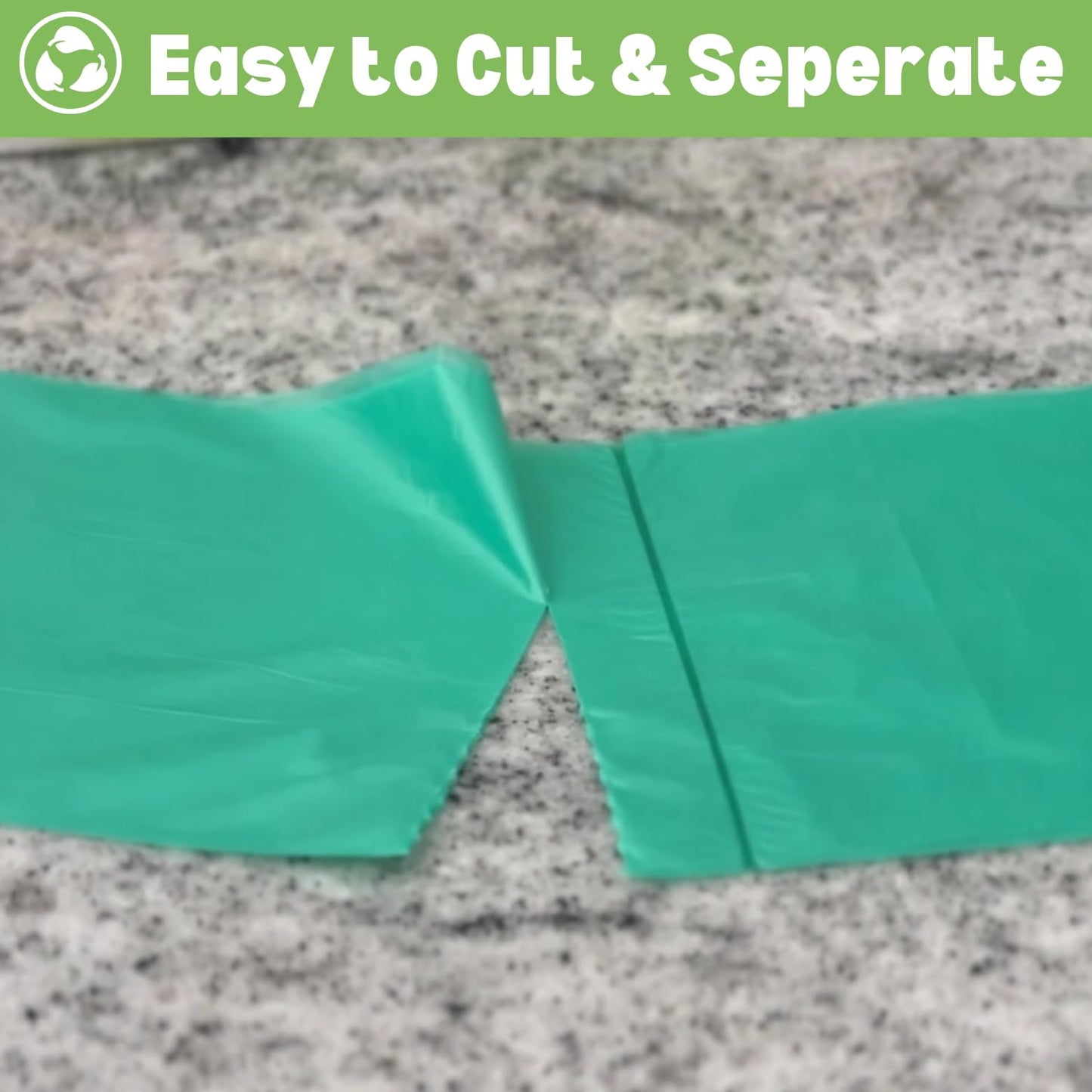 Biodegradable 15 Liter Small Trash Bags (400 Count) 4 Gallon Eco-Friendly Bathroom Garbage Bags OXO-Biodegradable Under Certain Conditions(See Description)