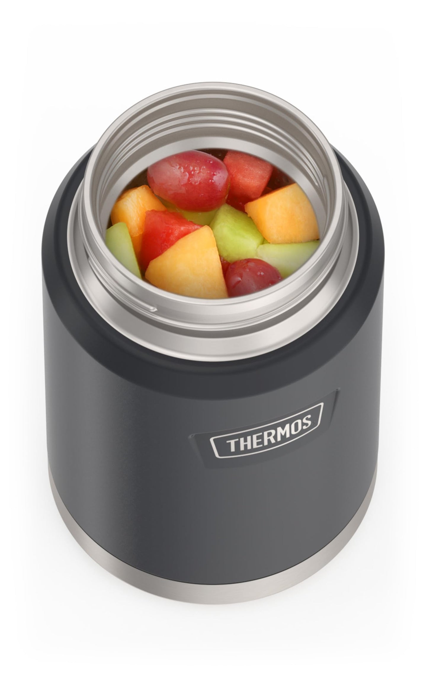 THERMOS, ICON Series, 24 Ounce Stainless Steel Vacuum Food Jar, Granite
