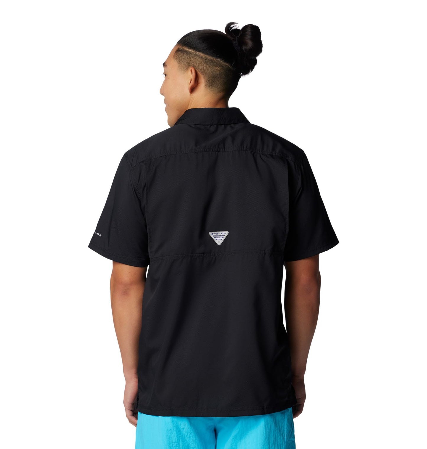 Columbia Men's Slack Tide Camp Shirt, Black, XX-Large