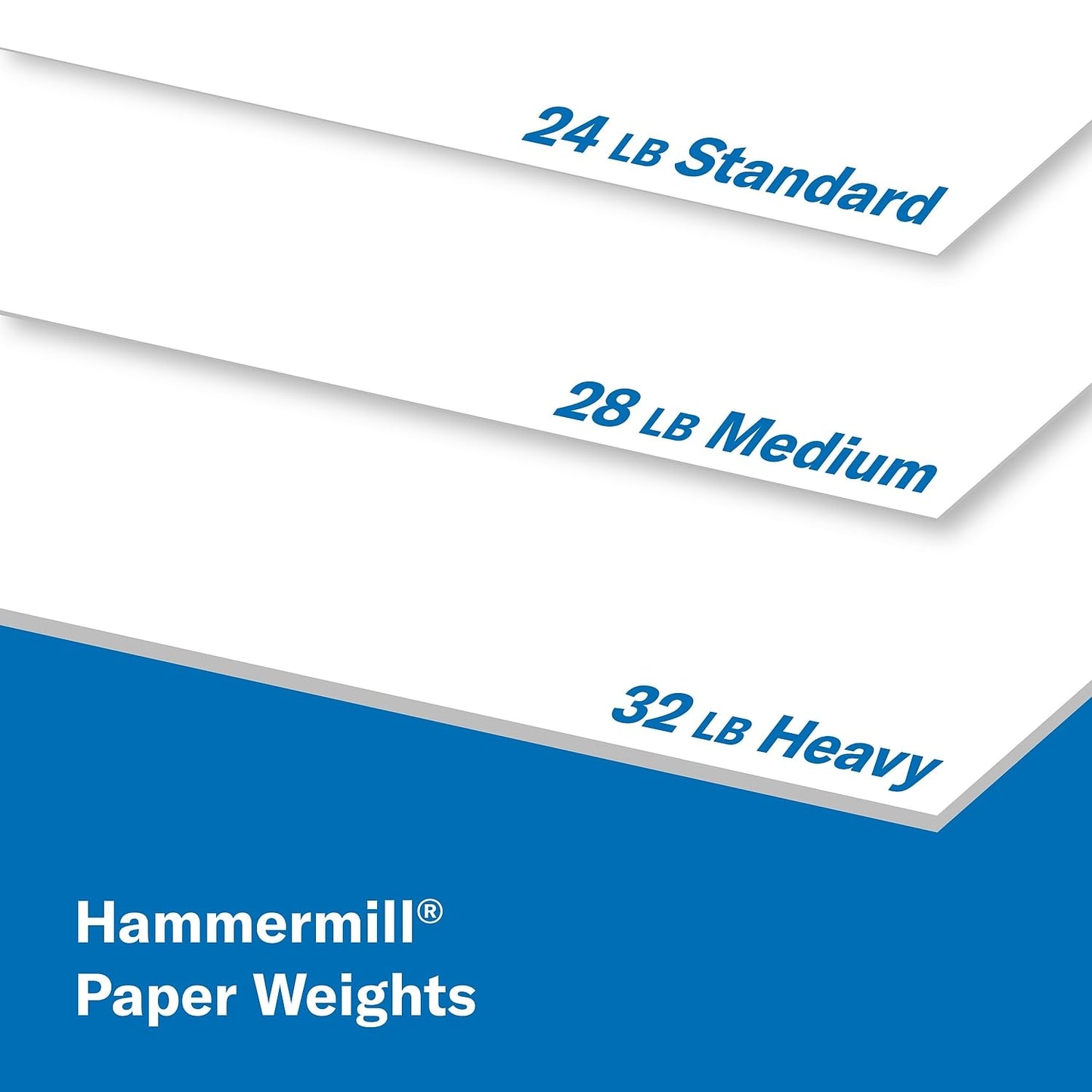 Hammermill Paper, Laser Print, 32 lb, 8.5 x 11, Letter, 98 Bright, 500 Sheets / 1 Ream (104646), Made In The USA
