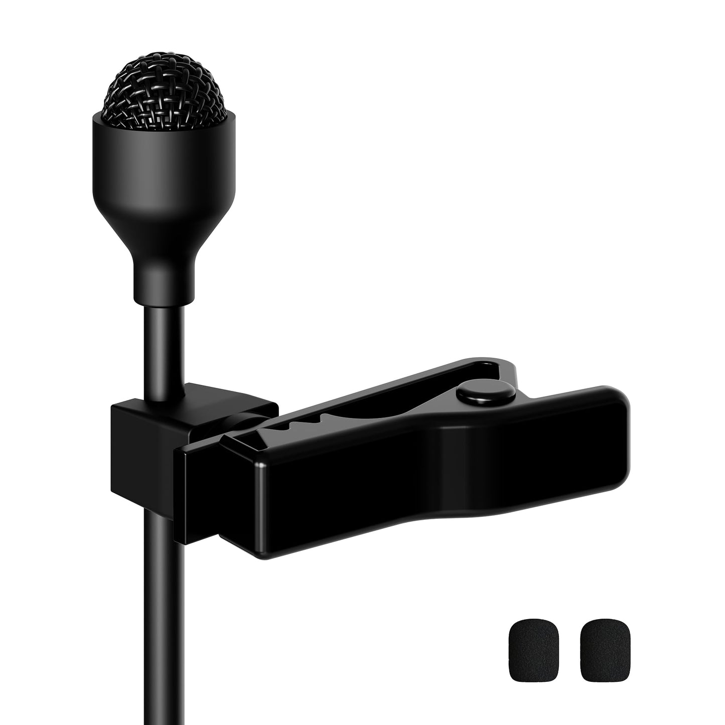 J K MIC-J 044 Lapel Microphone Lavalier Microphone Compatible with Audio Technica Bodypack Transmitter