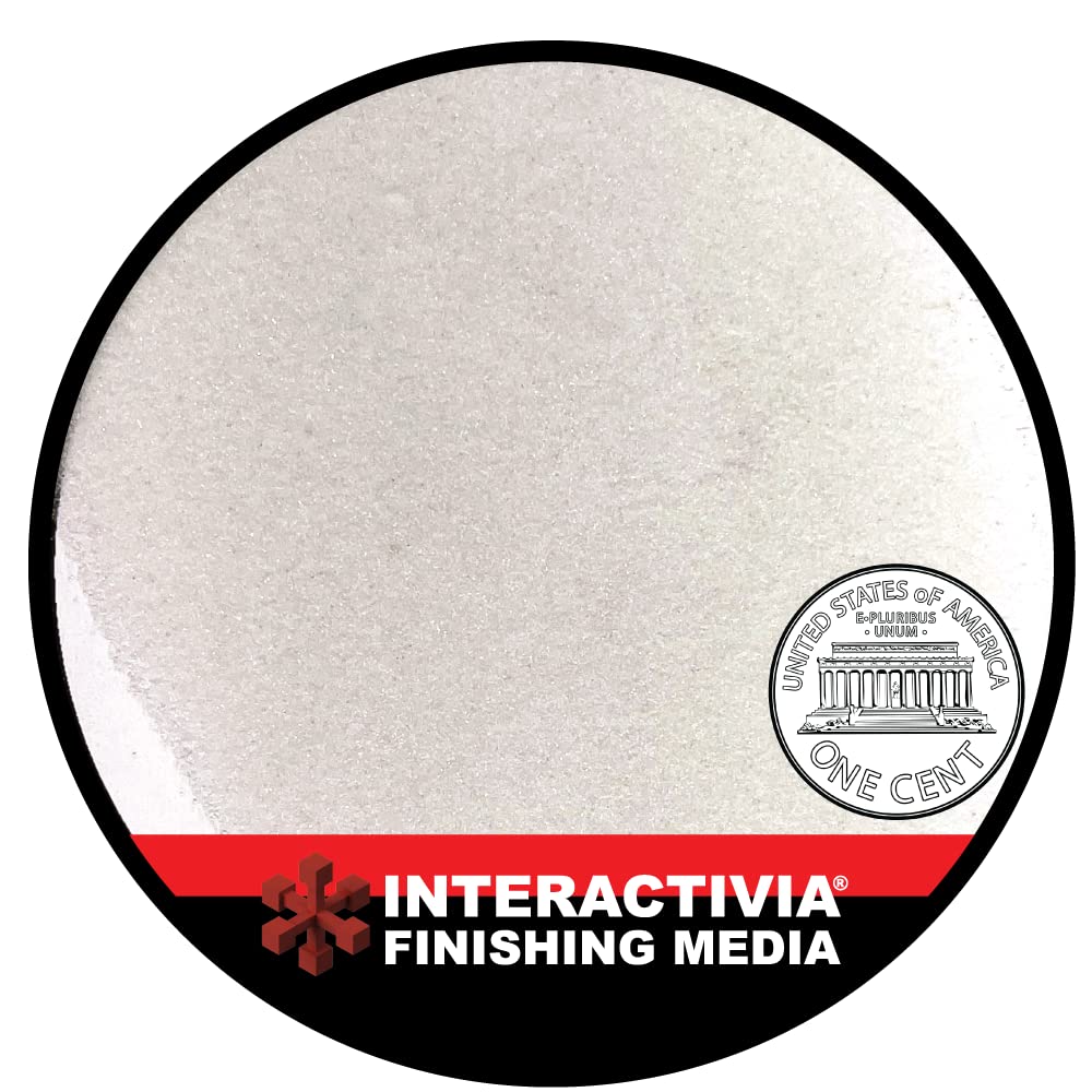 #10 Glass Beads - 8 lb or 3.6 kg - Blasting Abrasive Media (Extra Fine) 100-170 Mesh or Grit - Spec No 10 for Blast Cabinets Or Sand Blasting Guns - Small Beads for Cleaning and Finishing