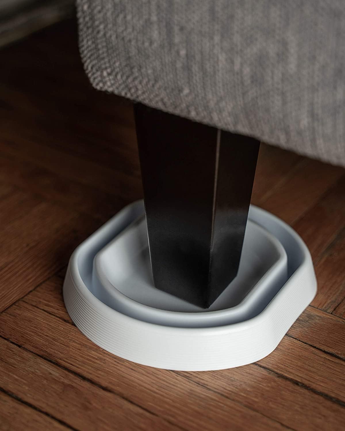 Bed Bug Trap — 8 Pack | Eco Friendly Bed Bug Interceptors for Bed Legs - Insect Detector, Interceptor & Monitors for Indoor Home (White)