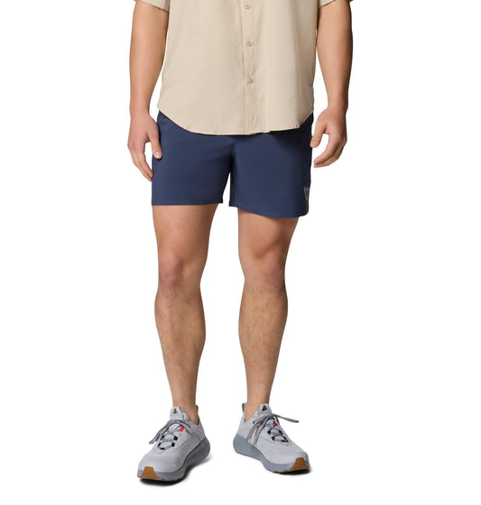 Columbia Shorts Men's PFG Terminal Roamer Stretch, Nocturnal, Large x 6, Nocturnal, Large/6" Inseam
