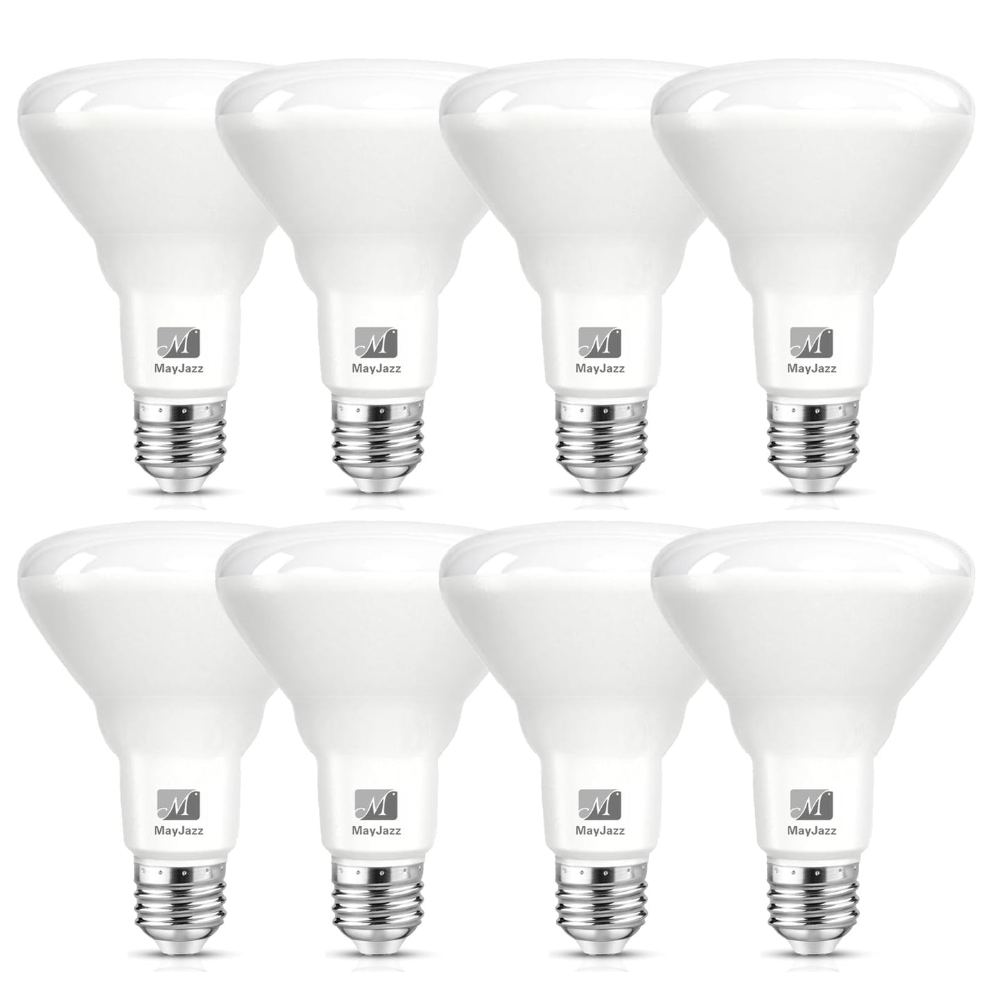 BR30 LED Bulb 65W Equivalent(11w) 2700K Soft White,Dimmable Indoor Flood Light Bulb,850 Lumen,E26 Base Recessed Can Light Bulbs for Living Room, Bedroom, Bathroom, Kitchen(8 Pack)