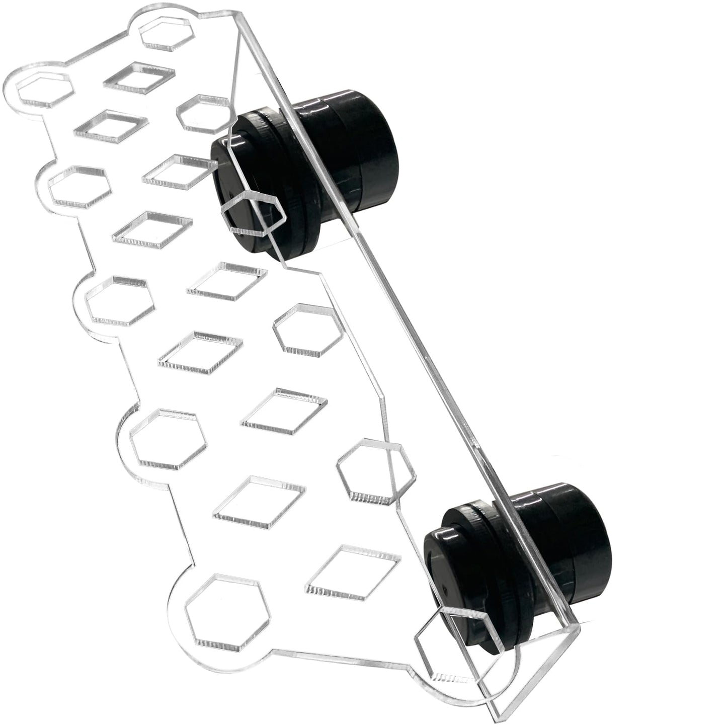 Aquarium Choice Coral Plug Holder Coral frag Rack Magnetic Holder Reef Magnets Holder for frag Rack (Coral Holder with 11 frag Plug)