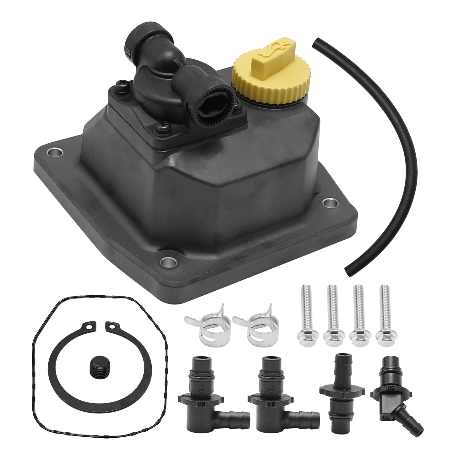 ZUDKSUY 2455910S Mechanical Fuel Pump Kit Valve Cover Replacement for Kohler CH18 CH19 CH20 CH22 CH23 CH25 CH640 CH730 with Oil Cap