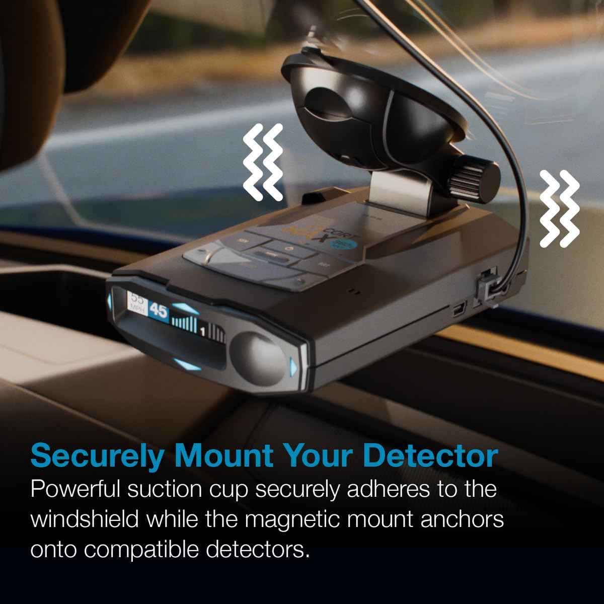 Escort 0020081-1 EZ Mag Mount, Black