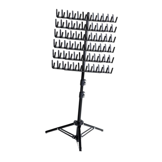 Braiding Hair Rack Standing for Braiding Hair,144 Pegs Adjustable Height,Braid Rack Standing,Braid Rack for Braiders Stylists, black