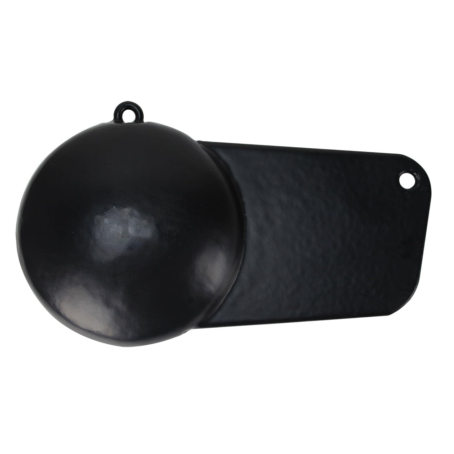 Extreme Max 3006.6749 Black Coated Pancake Downrigger Weight (10 lb.)