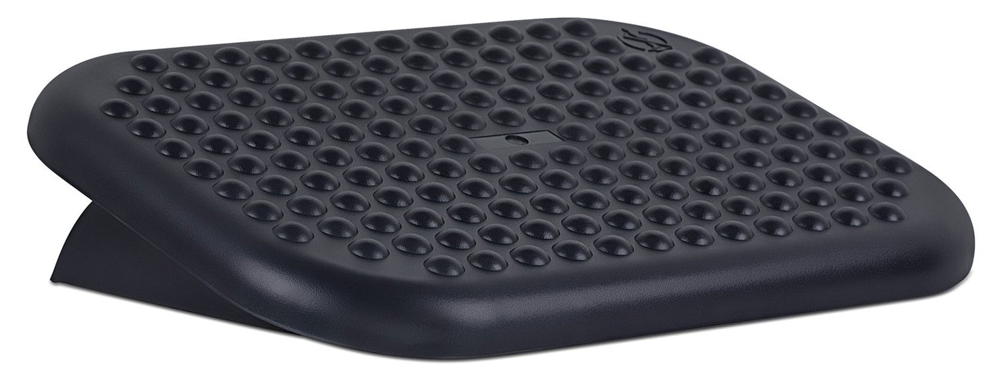 Mount-It! Under Desk Footrest Adjustable Foot Rest Under Desk with 3 Tilt Settings Up to 30°, Large Non Slip Ergonomic Office Foot Rest with Textured Massage Surface, Foot Stool for Home or Office