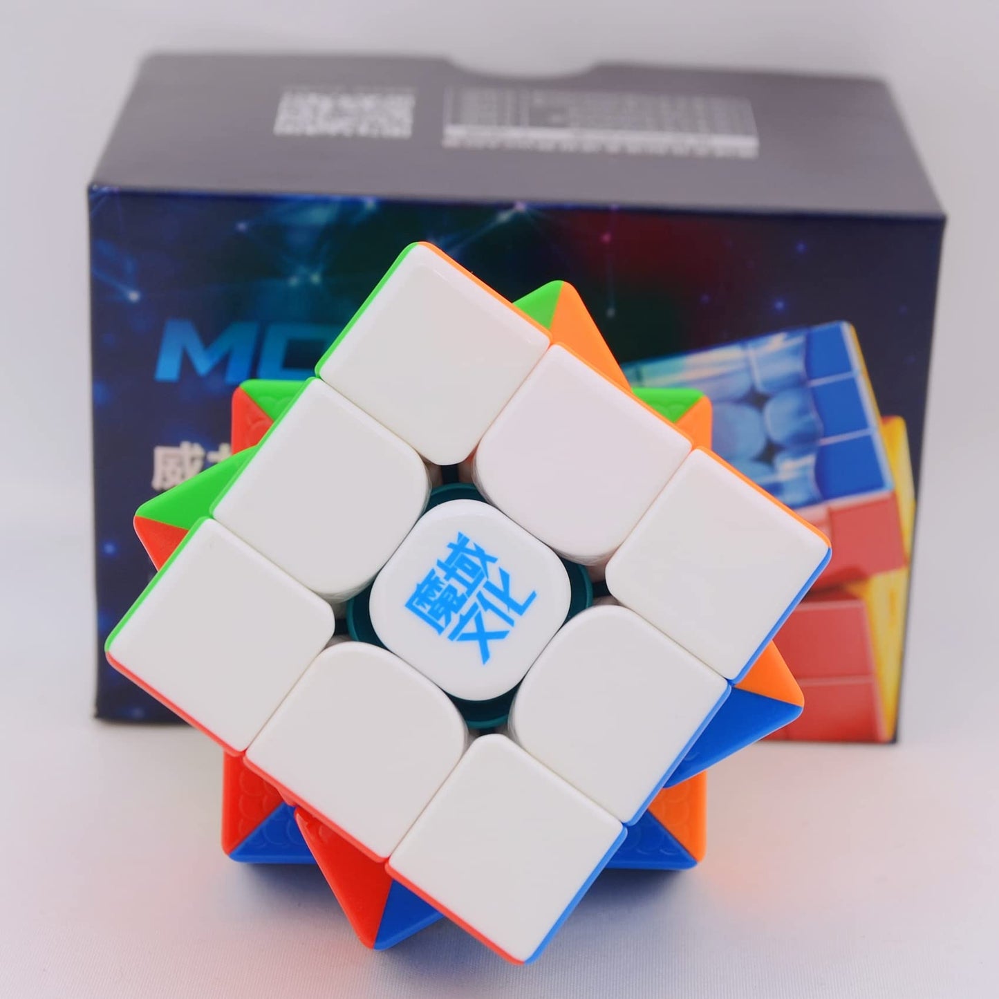 Bukefuno MoYu WeiLong WRM V9 MagLev Ball-Core UV 3x3 Version Magnetic Speed Cube WeiLong WR M V9 Ball-Core UV Stickerless Magic Puzzle 3x3x3 Cube WR M V9（WeiLong V9 Ball-Core UV Coated Version） Cubes