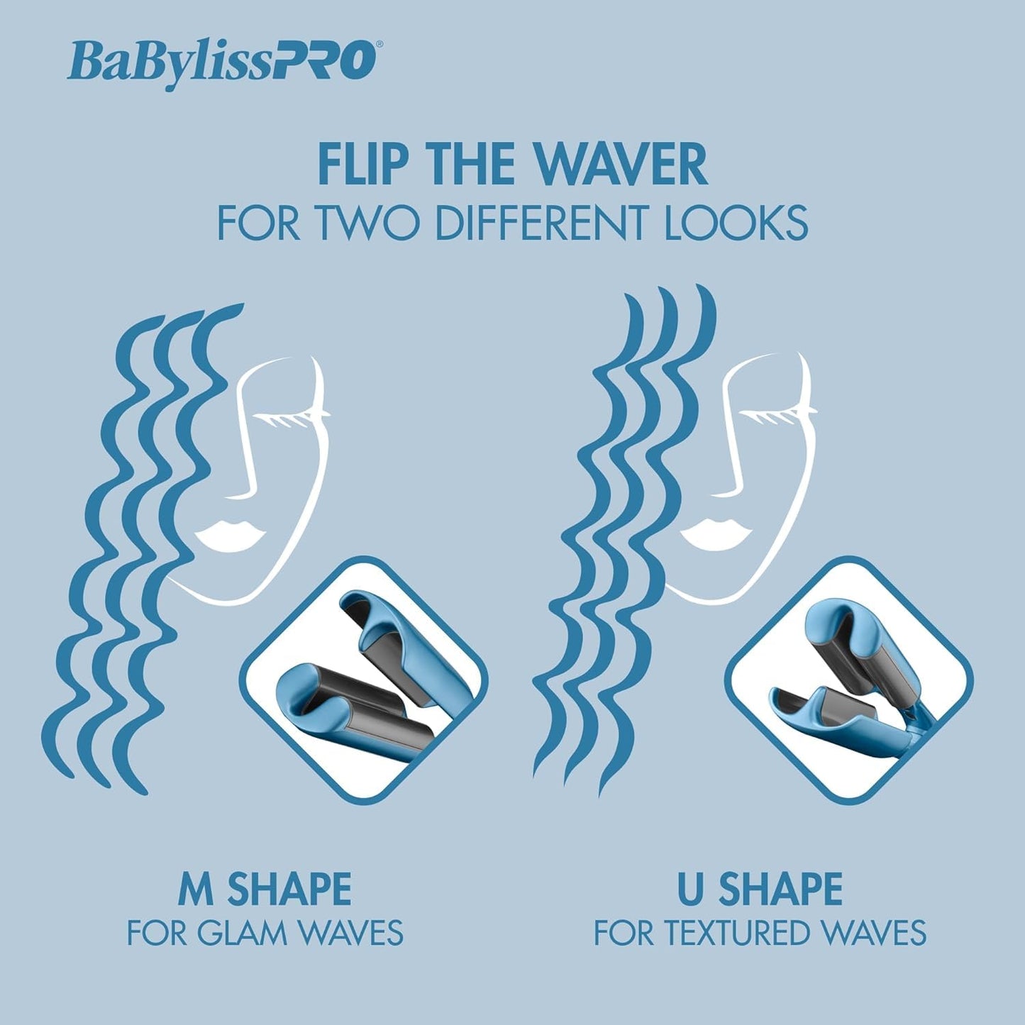 BaBylissPRO Nano Titanium Deep Waver