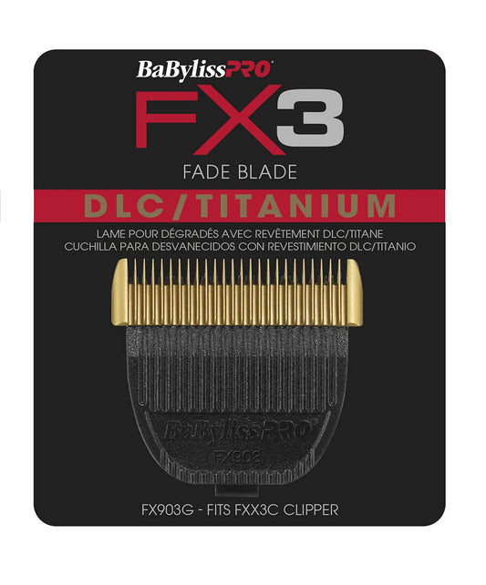 BaBylissPRO DLC/Titanium Replacement Fade Blade for X3,1 Count