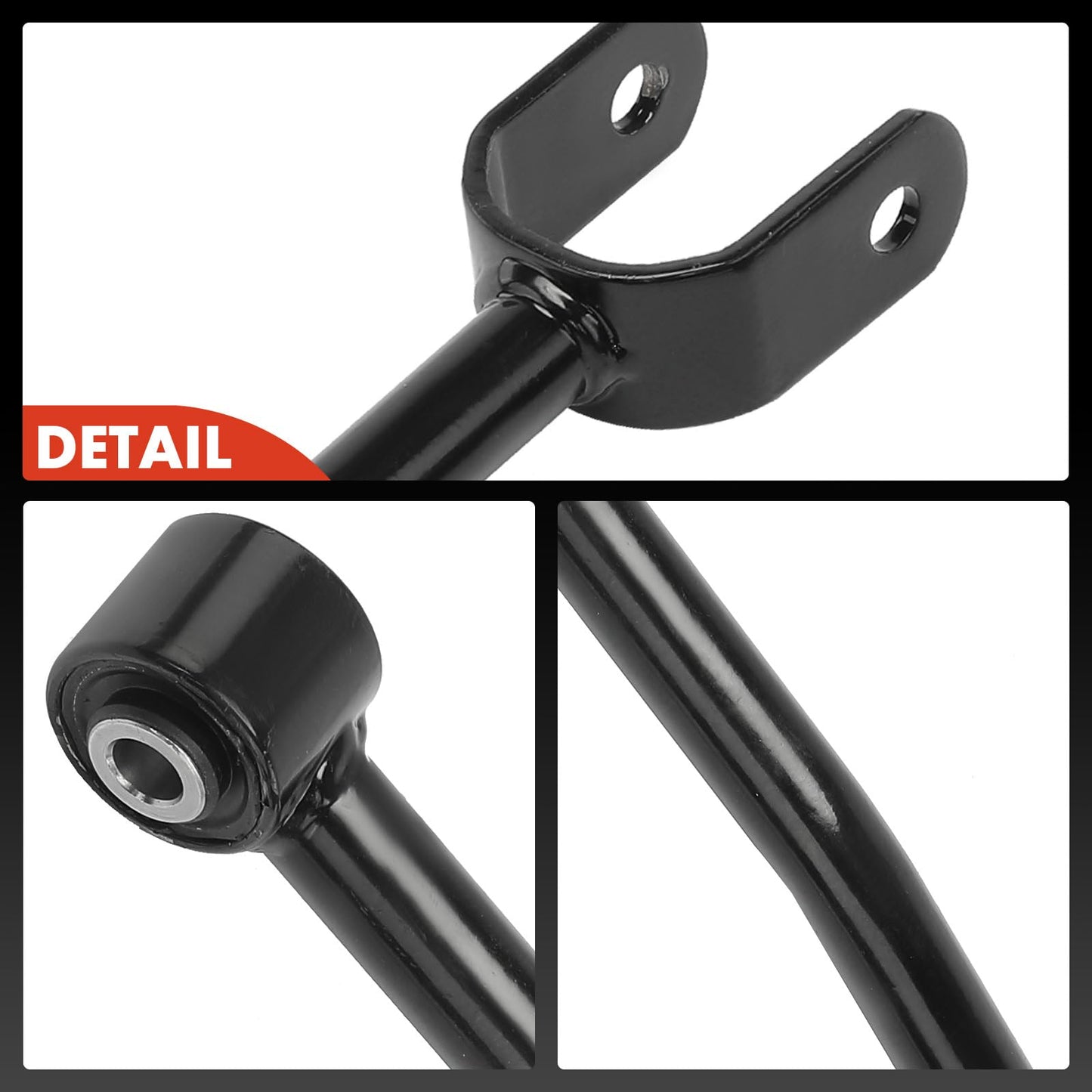 A-Premium 2 x Rear Upper Suspension Control Arm/Lateral Arm, with Bushing, Compatible with Dodge Journey 2011-2019, Avenger 2011-2014 & Chrysler 200 2011-2014