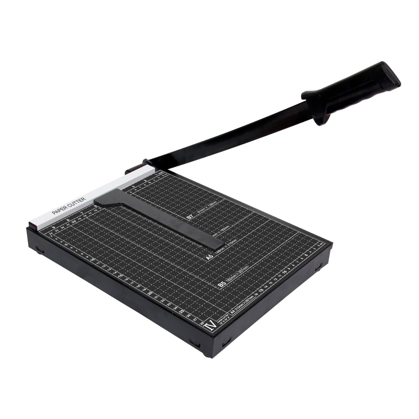 EUZEUZ A4 Paper Cutter, 12 Inch Paper Trimmer, Guillotine with Safety Guard, Precision Cutting for Office, Home, Craft, Photo, Cardstock