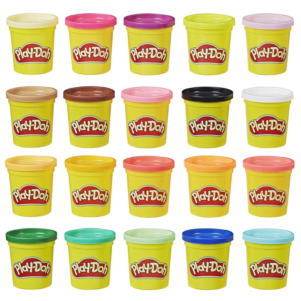 Hasbro A7924AS5 Play-Doh Super Color Pack of 20 Cans