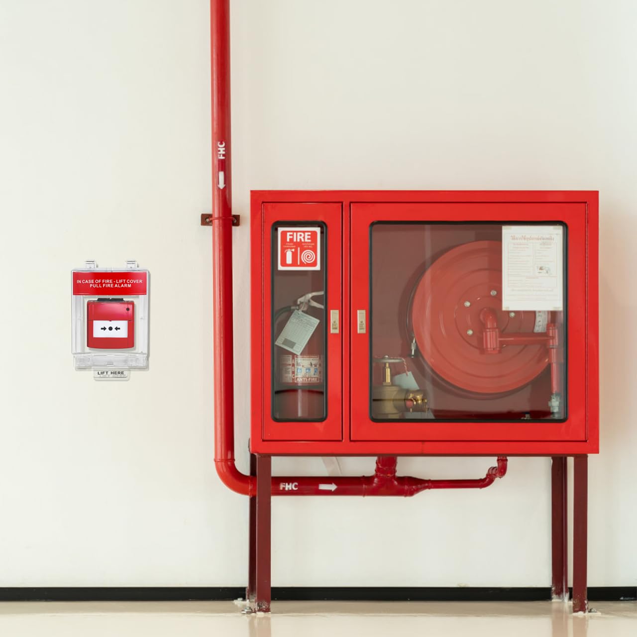 Homoyoyo Fire Alarm Cover Switch Protective Fire Alarm Pull Station Covers Pull Station Safety Switch Plastic Transparent for Fireproof Guard Easy Installation Dustproof and Waterproof for Home Use