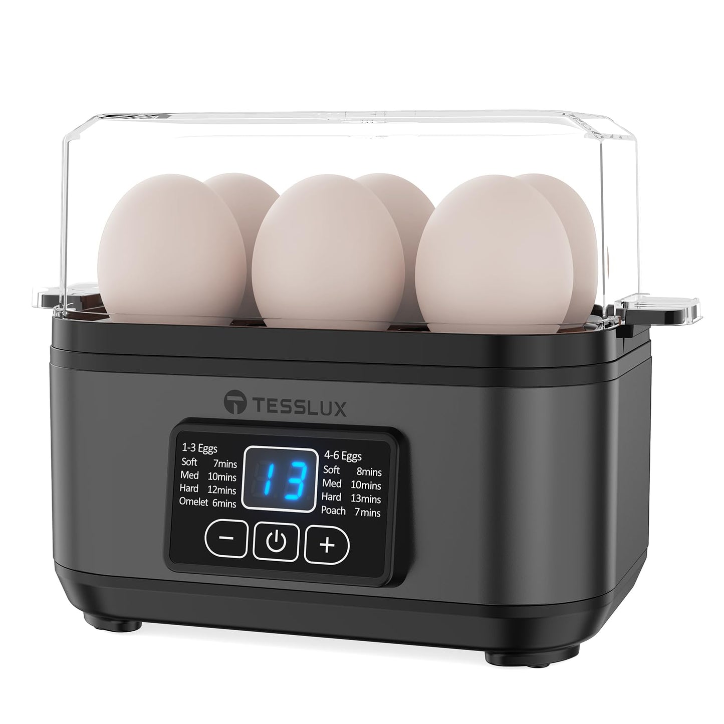 Tesslux Electric Rapid Egg Cooker, 6 Egg