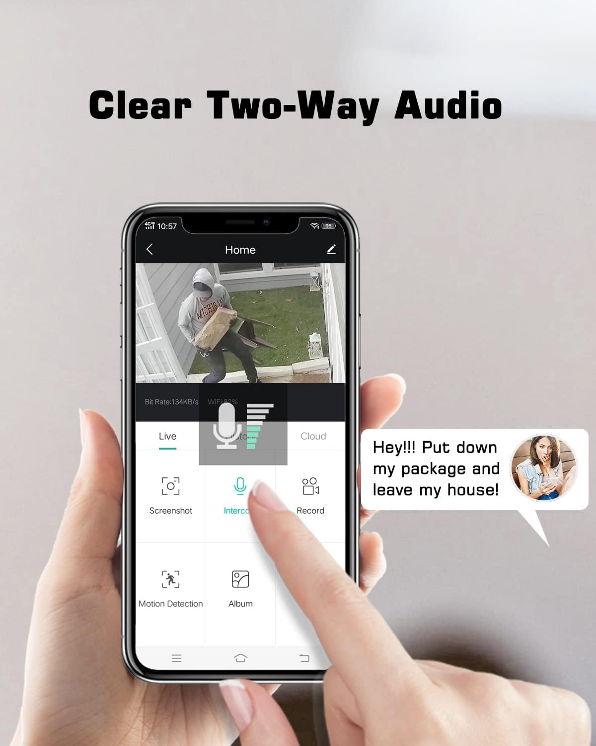 ANRAN Solar Security Camera Outdoor, 5MP Security Camera Wireless Outdoor, Battery Powered Cam 2.4G WiFi 360° View Pan Tilt, with Alexa, Night Vision, PIR Human Detection, 2 Way Talk, IP65, SD/Cloud