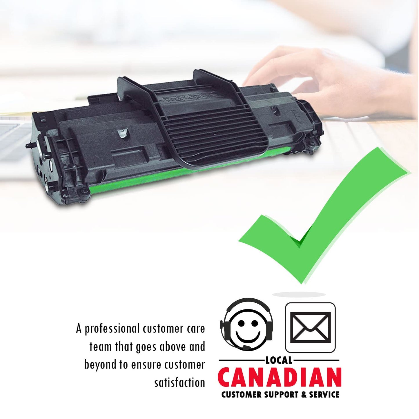 3 Inkfirst® Toner Cartridges 1100 (310-6640, 310-7660) Compatible Remanufactured for Dell 1100 1110 Black