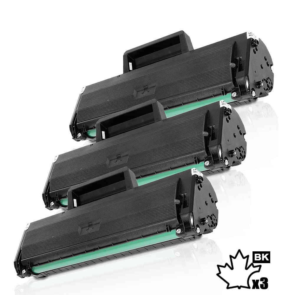 3 Inkfirst Compatible Toner Cartridges Compatible with Samsung MLT-D104S D104S ML-1660 ML-1865 SCX-3200 Black SCX-3200 SCX-3200W SCX-3205 SCX-3205W ML-1660 ML-1660N ML-1665 ML-1670 ML-1675 ML-1865