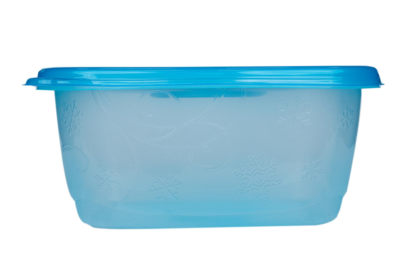 Glad GladWare Freezerware Food Storage Containers - Large Rectangle - Meal Container Holds up to 64 Ounces of Food - Lock Tight Seal, 2 Count - 6 Pack
