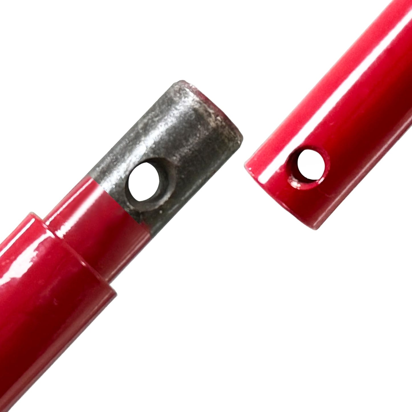 C CLINK Auger Extension 18" Red Steel Structure Fits All powerheads with a 7/8” Connection