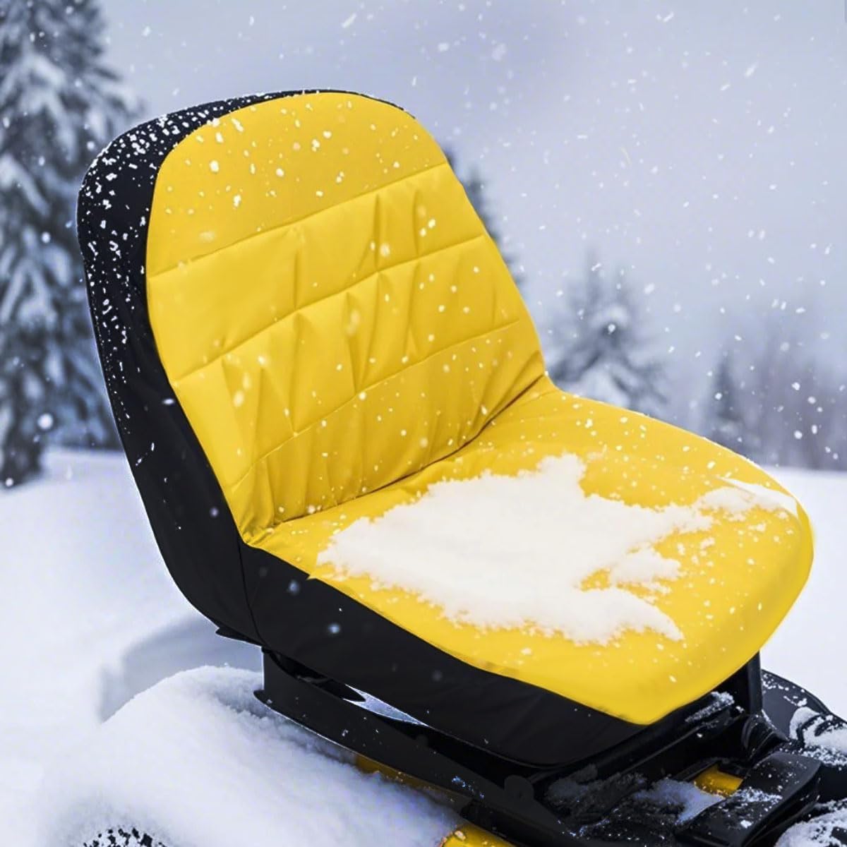 Riding Lawn Mower Seat Cover, Compatible with John Deere,Tractor Seat Cover, Compatible with Cub Cadet,for Craftsman,Mower Seat Cushion (Medium)