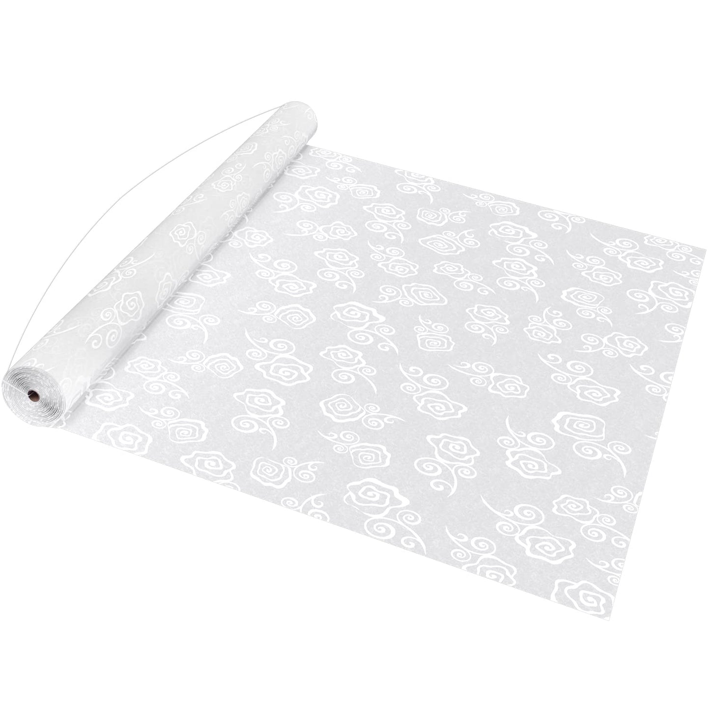 FrenzyBird Aisle Runner for Wedding Ceremony 3x50 Feet White Aisle Runner Walkway for Indoor Outdoor Wedding Church Decorations ，Halloween Parties can Also use a Carpet(Rose)