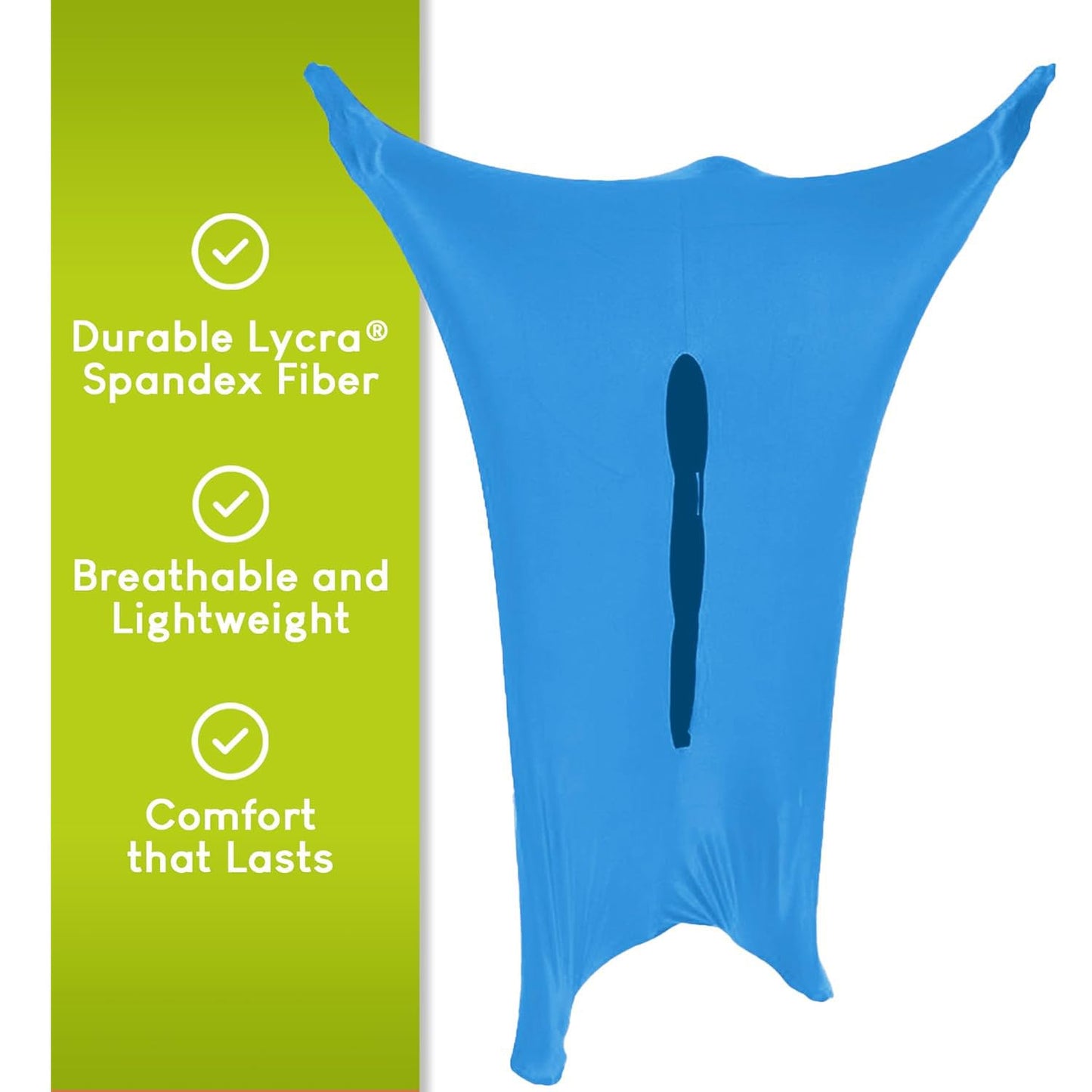 Sensory Sock for Kids - Exploration Body Socks for Body Balance & Coordination Skills - Durable, Lightweight & Breathable 4-Way Spandex Fiber Sensory Sockss - Medium (117 x 67-5 to 8 Years Old)