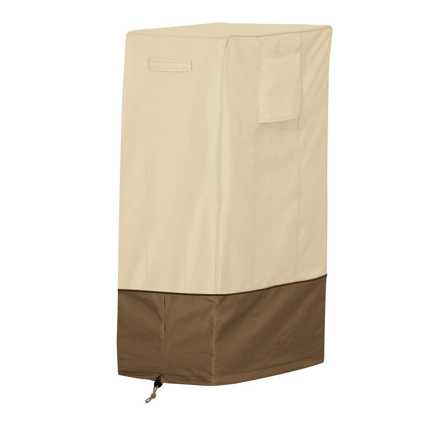 Classic Accessories 55-857-051501-00 Veranda Square Smoker Cover, X-Large, Pebble/Bark/Earth