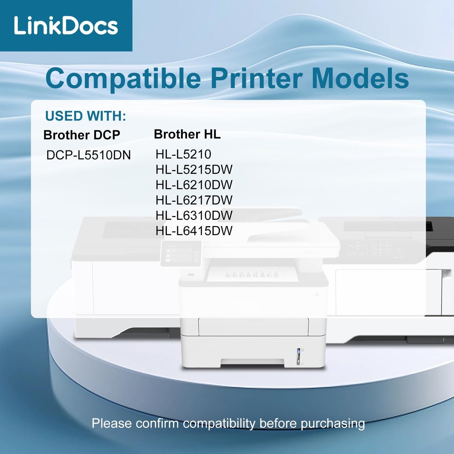 LinkDocs TN920XXL Extra High Yield Toner Cartridge V2 Replacement for Brother TN920XXL TN920XL TN920 Compatible with HL-L5210 HL-L5215DW HL-L6210DW HL-L6217DW HL-L6310DW HL-L6415DW DCP-L5510DN Printer