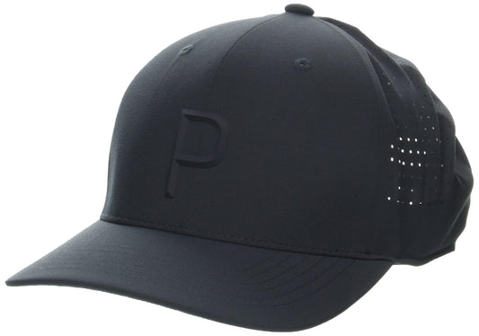 PUMA GOLF Men's Tech P Snapback Cap, Galactic Gray, One Size