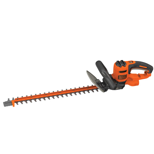 BLACK+DECKER 22" Sawblade Electric Hedge Trimmer, Corded 4.0 Amp Motor, Lightweight (BEHTS400-CA)
