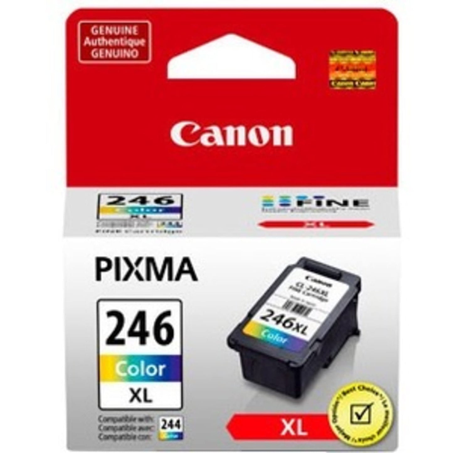 Canon CL-246XL Original Ink Cartridge - Inkjet - Tri-Color - 1 Each