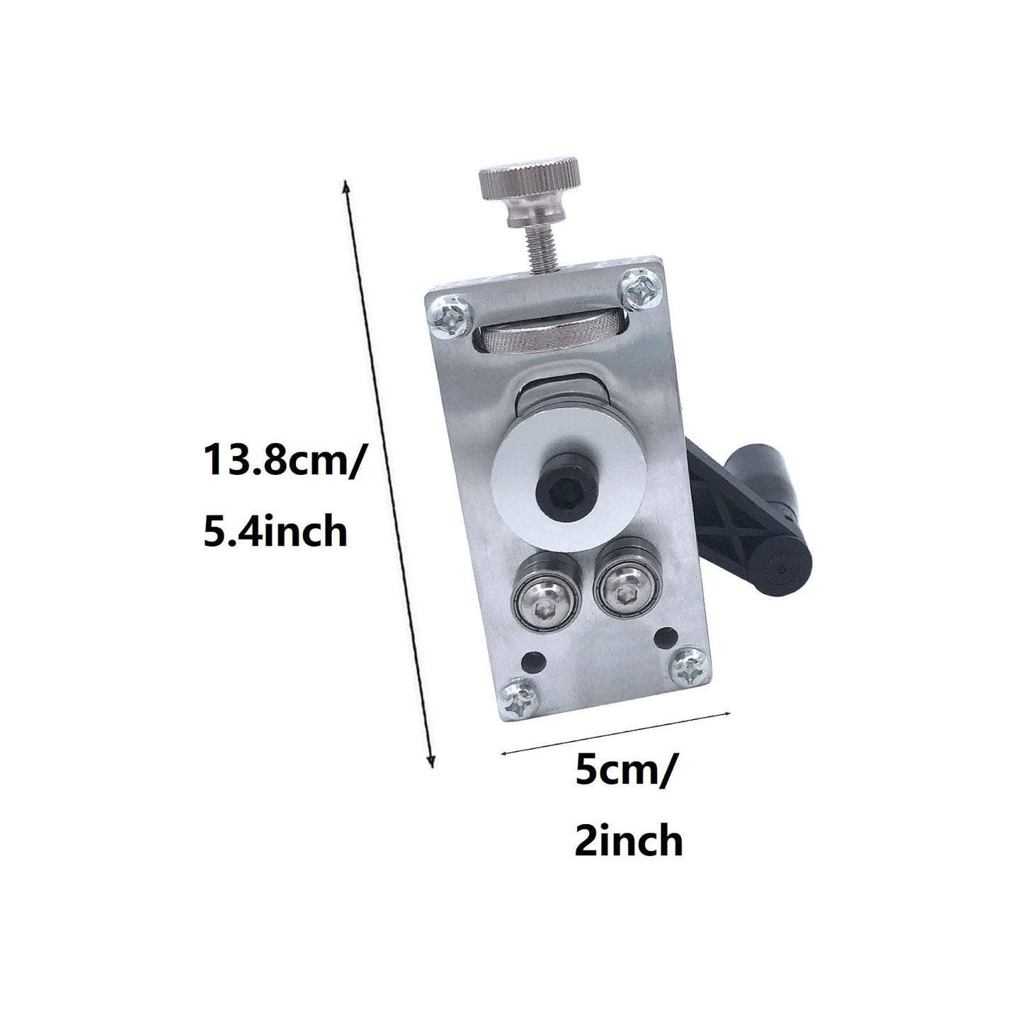 TUOREN Guitar Fret Wire Bender Metal Fretwire Bending and Straightening Tool for Guitar Radius Adjusters, Luthier Repair Tool