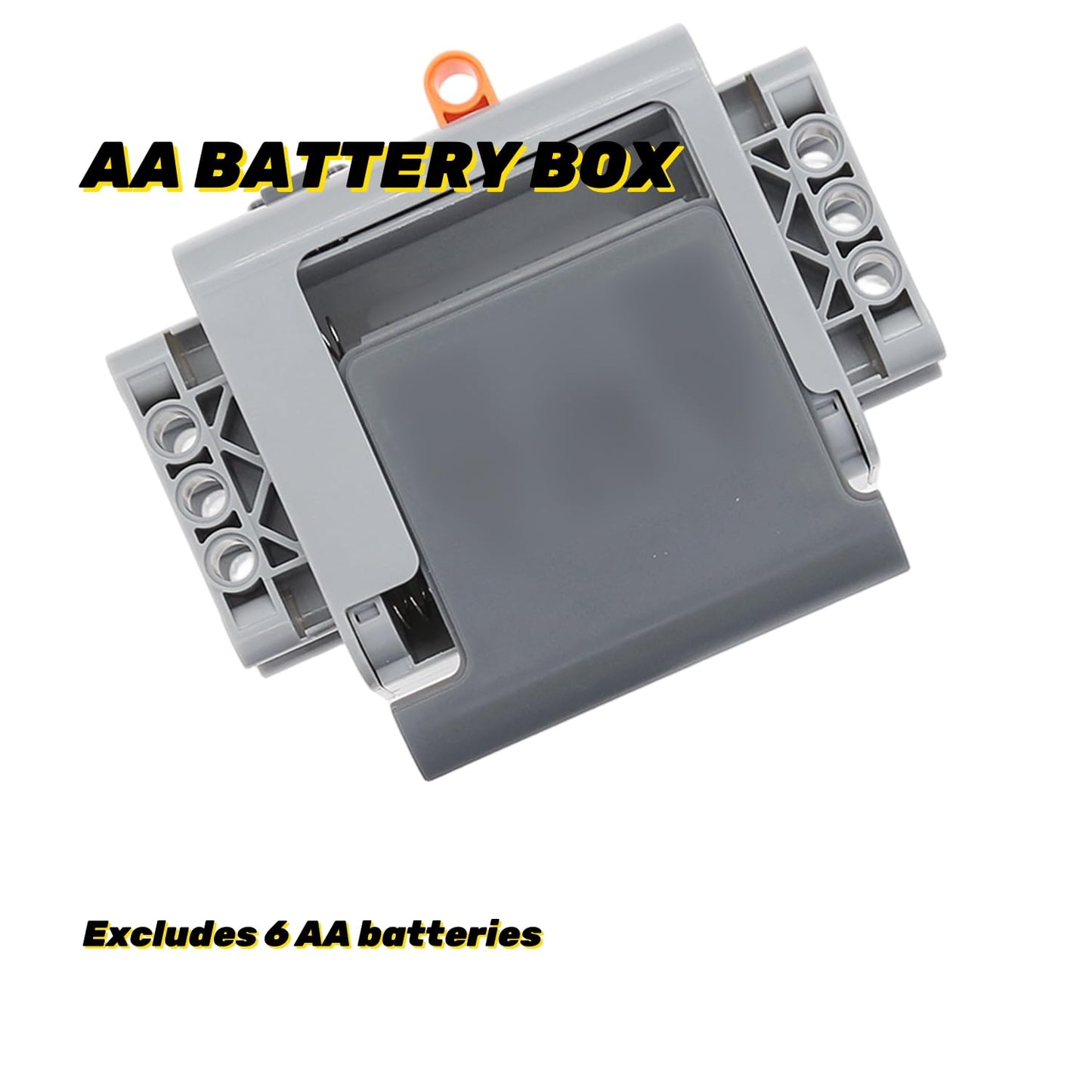 5-in-1 Technic-Motor-Kit Compatible with Lego, Power-Functions-Set Building Blocks M Motors, IR Remote Control, IR Receiver, AA Battery Box